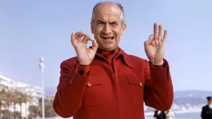 ©  Wikimedia Commons. Louis de Funès dans L'Homme orchestre, de Serge Korber en 1970.