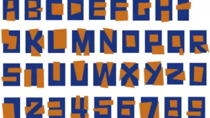 Alphabet Miam créé en 2000 par Etienne Robial avec Julie Eneau