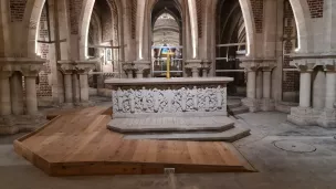 Crypte néogothique de la cathédrale Notre-Dame de la Treille