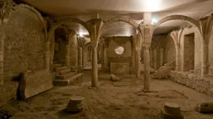 crypte de la cathédrale de St Jean de Maurienne