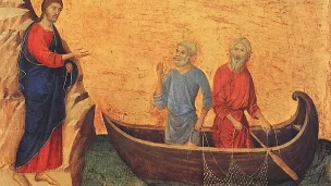 L'appel des Apôtres Pierre et André - Duccio di Buoninsegna