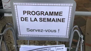 programme de l'Astrée - © RCF Savoie (Anne-Charlotte de Becdelièvre)