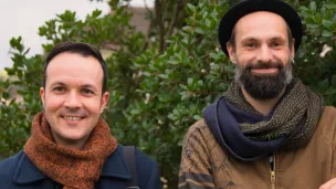 Eddy Lacroix et Bastien Denis © RCF Jura