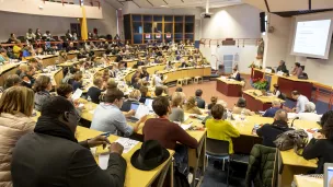 Les Journées internationales Saint François de Sales ont lieu à #Lourdes du 25 au 27 janvier 2023 et rassemblent plus de 850 professionnels des médias catholiques de plus de 25 pays © Sanctuaire de Lourdes / 