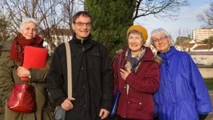 Françoise Epailly - Alain Vurpillat - Marie Agnés Ponçot - Elisabeth Maitre © RCF Jura Francois Ducoloner