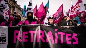 © Xose Bouzas / Hans Lucas. Manifestation, grève contre la reforme des retraite