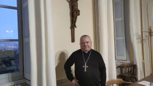 Mgr Yves Baumgarten, évêque du Puy © Cédric Bonnefoy