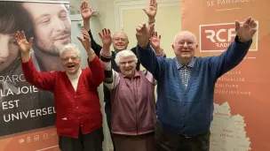 Sr Blandine, Pr Yves, M Couchot et Pr Jacques