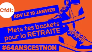 Les syndicats, dont la CFDT 49, appellent à la mobilisation jeudi 19 janvier contre la réforme des retraites du gouvernement - © Twitter CFDT49