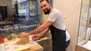 Le Messin Jonathan Zydko (La Fromagerie du Grand Cerf), 3e de la Coupe de France des Fromagers. (Photo : DR)