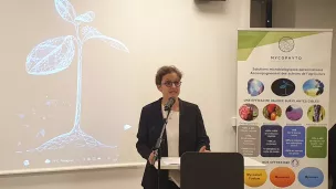 Justine Lipuma, présidente Mycophyto