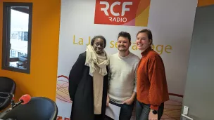 Mouna Touré à gauche et Charlotte Kieffer à droite sont les invité d'Hadrien Barrau