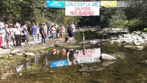 ©RCF Jura - La source de l'Ain presque à sec