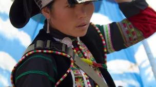 Yi Laojizhai au marché de Laomen - © Martine Augait