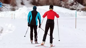 A la Bresse-Hohneck, 30% des pistes skiables ont pu ouvrir pendant les vacances de Noël. 