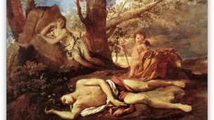 Echo et Narcisse par Nicolas Poussin