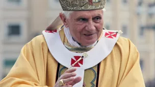 Le pape Benoît XVI en 2010 ©Wikimédia commons