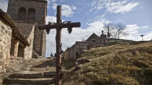 Église du Chastel, commune de Saint-Floret, France, le 13/02/2022 ©Thibaut Durand / Hans Lucas