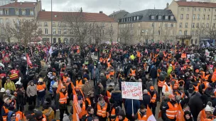 Réformes des retraites : les images de la manifestation du 31 janvier à Metz