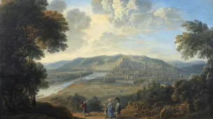 "Vue de Namur", G. Neyts © IRPA-KIK, Bruxelles