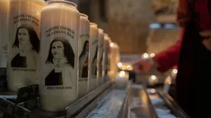 Durant l'année jubilaire, les fidèles sont invités à suivre "la petite voie" spirituelle de sainte Thérèse de Lisieux ©Corinne Simon / Hans Lucas