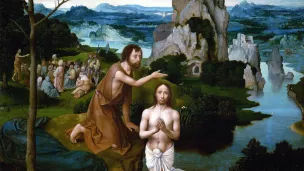 Joachim Patinier, Baptême du Christ ©Wikimédia commons