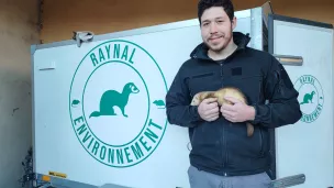 Alexandre Raynal - fondateur de Raynal Environnement - Biot, Alpes-Maritimes - Photo : RCF Nice Côte d'Azur