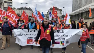 Henri Lalouette, secrétaire départemental du syndicat FO