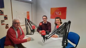 Anthony Leray, Eric Louge et Gaëlle de Christen