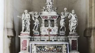 Tombe d'Arnaud Cataneo à la basilique Sainte-Justine de Padoue (Italie) ©Wikimédia commons