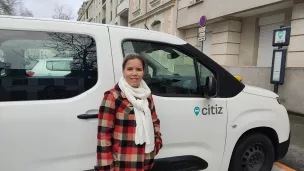 Claire Crocherie, responsable du service d'autopartage Citiz à Angers ©RCF Anjou