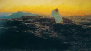 Le Christ au désert (Rivière, 1898) ©Wikimédia commons