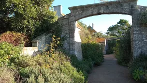 Le jardin du Lazaret sur l'ïle Tatihou ©RCF Manche