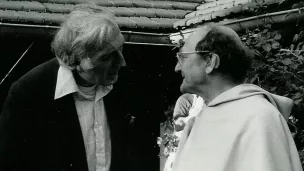 Jean Vanier avec son père spirituel, le dominicain Thomas Philippe ©L'Arche