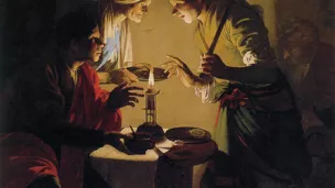 Hendrick ter Brugghen, Esau vend son droit d'aînesse ©Wikimédia commons