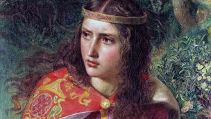 Aliénor d'Aquitaine par Frederick Sandys, 1858 ©Wikimédia commons