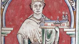 Jean sans Terre, miniature vers 1250-1255 ©Wikimédia commons