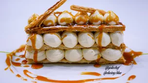 Le Mille-feuille caramel beurre salé