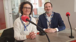 Pauline Clédat et Emeric Sylvestre ©RCF Haute-Normandie