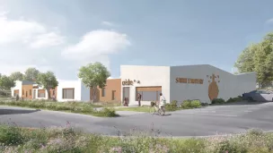 ©C3B Construction - Le futur pôle Saint-Exupéry