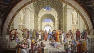 L'École d'Athènes de Raphaël. © Wikipedia.
