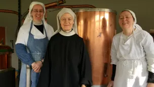 B.Soltner/RCF - Les religieuses bénédictines de la congrégation Notre-Dame du Calvaire à Bouzy-la-Forêt