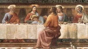 La Cène par Domenico Ghirlandaio ©Wikimédia commons