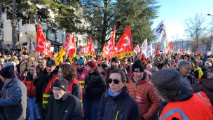 Mobilisation à Annecy contre la réforme des retraites ©Victorien Duchet/RCF Haute-Savoie 