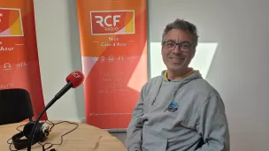 Stéphane Thubert, président de l'association GoVegan - Photo : RCF Nice Côte d'Azur 