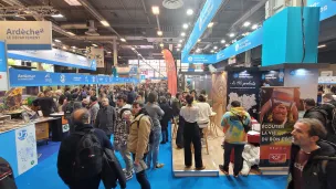 Le studio de RCF installé au coeur du Salon de l'agriculture à Paris © Martin Obadia