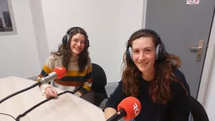 Estelle et Laurianne chargée de communication à l'Udaf 42