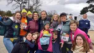 Les Poolettes & Philippe Candeloro à la Course du Cœur 