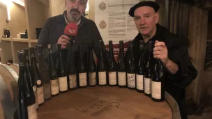 Pierre Oteiza et Norbert Molozay