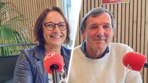 Ginette Carval (à gauche), Gilles Soyer - © RCF Lyon